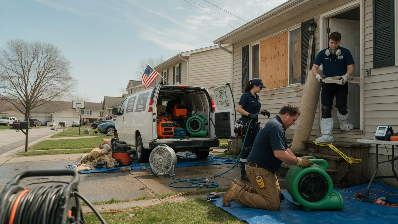 Water Damage Restoration in Tatamy, PA near me
